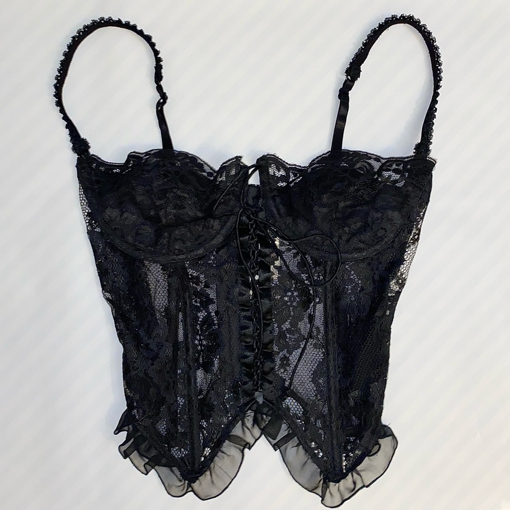 1980s Victorias Secret Corset Gold Label